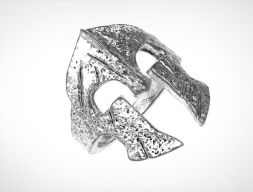Кольцо Спарта мужское кольцо 3D модель