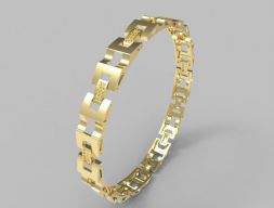 Браслет для мужчин 3D модель
