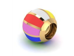 шарм веселых цветов 3D модель