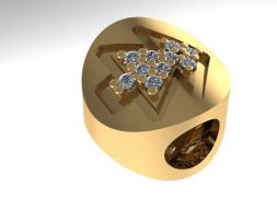 Рождественский шар из сосны 3D модель