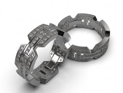 помолвочное кольцо 3D модель