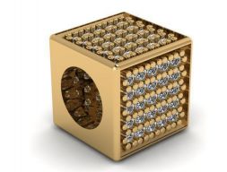 кубический сахарный шарик 3D модель