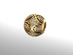 шарм с узором 3D модель