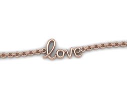 Слово любви Braclet 3D модель