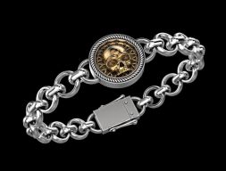 Браслет с черепом 3D модель