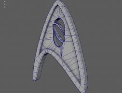 Знак науки из «Звездного пути» 3D-модель 3D-модель