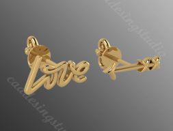 Серьги би 6 3D модель