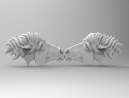 3D модель лошади