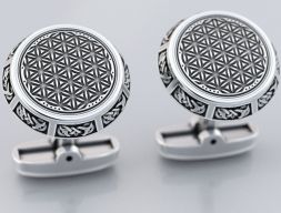 Стильные запонки палец 388 3D модель