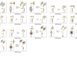 Коллекция-Серьги Bulk-0003-stl-10 Files 3D модель