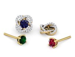Серьги Bloom Multi-Style 3D модель