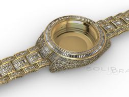 WATCH CROWNED DIAMONDS Sky 3D модель 41 мм 3D модель