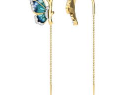 Серьги Dhaga Butterfly 3D модель
