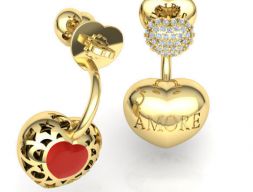 серьги Amore 3D модель