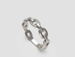 Цепное кольцо 01 3D модель