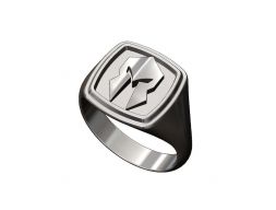 Спартанский шлем Stepped Square перстень-печатка 3D модель