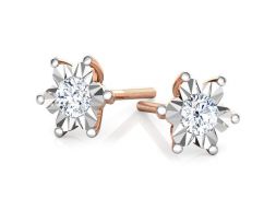 Серьги-тарелки Floret Miracle 3D модель