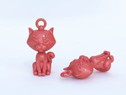Серьги-кошки - готовая к печати модель для 3D-печати