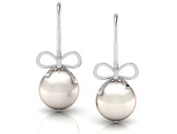 Серьги с жемчугом и узлом 3D модель