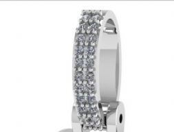 Gold Diamond Bail 3D модель