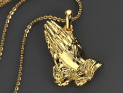 Молящиеся руки 3D модель