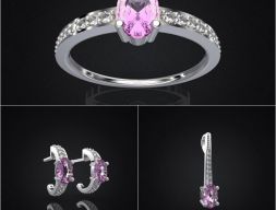 SET STYLE CLEAN OVAL 3D модель