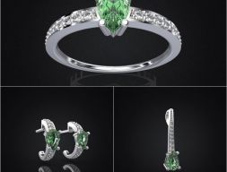 SET STYLE CLEAN PEAR 3D модель