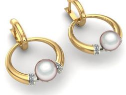 ЖЕНСКИЕ СЕРЬГИ 3D модель