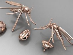 Серьги Занкудо 3D модель