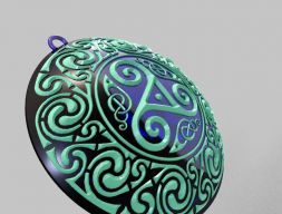 Кельтское ожерелье 3D модель