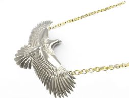 3D модель медали с орлом