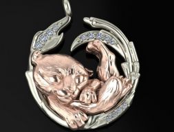 Ожерелье Magerit Dream Tiger 3D модель