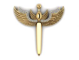 Бриллиантовые ожерелья Michaels Sword 3D модель
