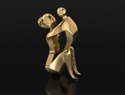 Ожерелье на день мамы, дизайн ювелирных изделий, модель для 3D-печати