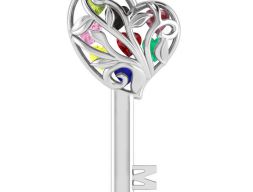 Ожерелье MOM Heart Key 3D модель