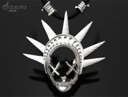 Purge-3 Liberty Mask Подвеска 3D модель
