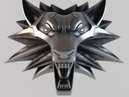 Знак ведьмака 3D модель