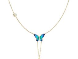 Ожерелье V-Drop Butterfly 3D модель