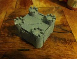 Замок Шкатулка для драгоценностей 3D модель