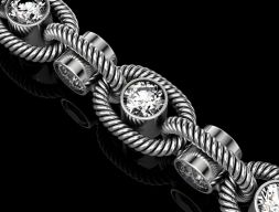 Модель 3D-печати звена цепи