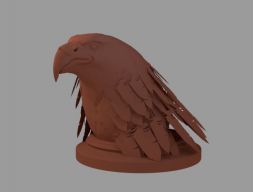 3D модель орла