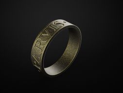 Кольцо sic parvis magma 3D модель