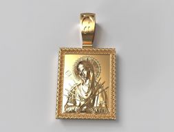 Икона Божией Матери Семистрельная 3D модель