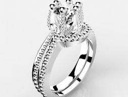 JEWELRY BRIDAL SET BEAD STYLES - СКАЧАТЬ И РАСПЕЧАТАТЬ - Ic14-B-BS 3D модель