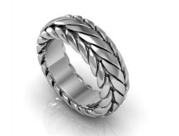 Кольцо LUXURIOUS BAND 3D модель