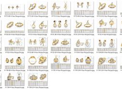 Коллекция-Bulk Pendant Sets-0001-stl-11 Files 3D модель