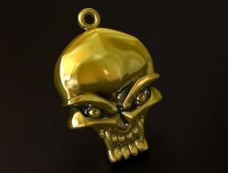 218 Подвеска с черепом 3D модель