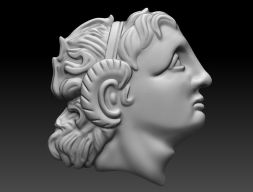 Подвеска Александра Великого 3D модель