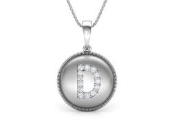 Алфавит D Подвеска 3D модель