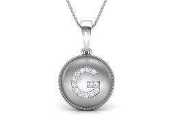 Алфавит G Подвеска 3D модель